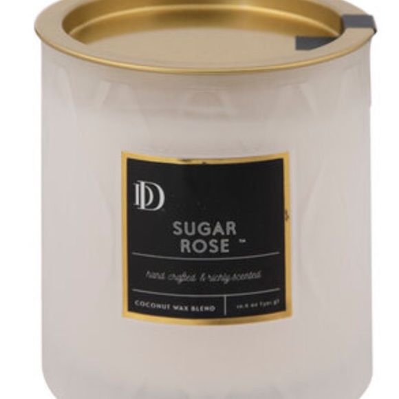 Darsee & David's Sugar Rose Jar Candle - Picture 1 of 4
